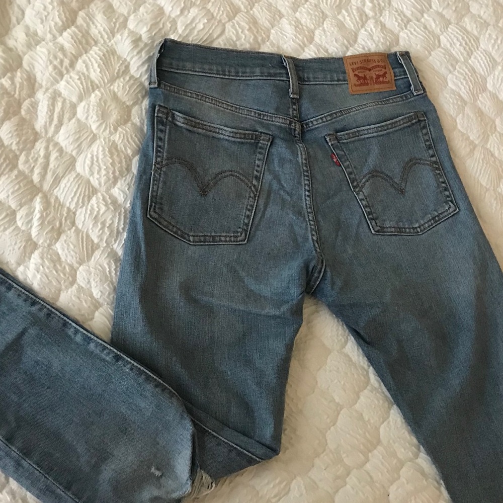 Levi Wedgie Jeans